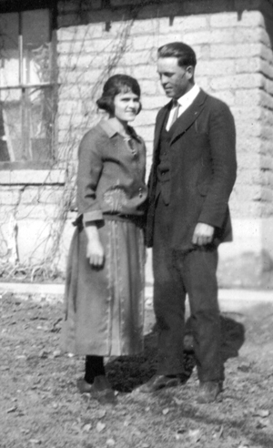 1923, Edith and Marion, Virden, NM